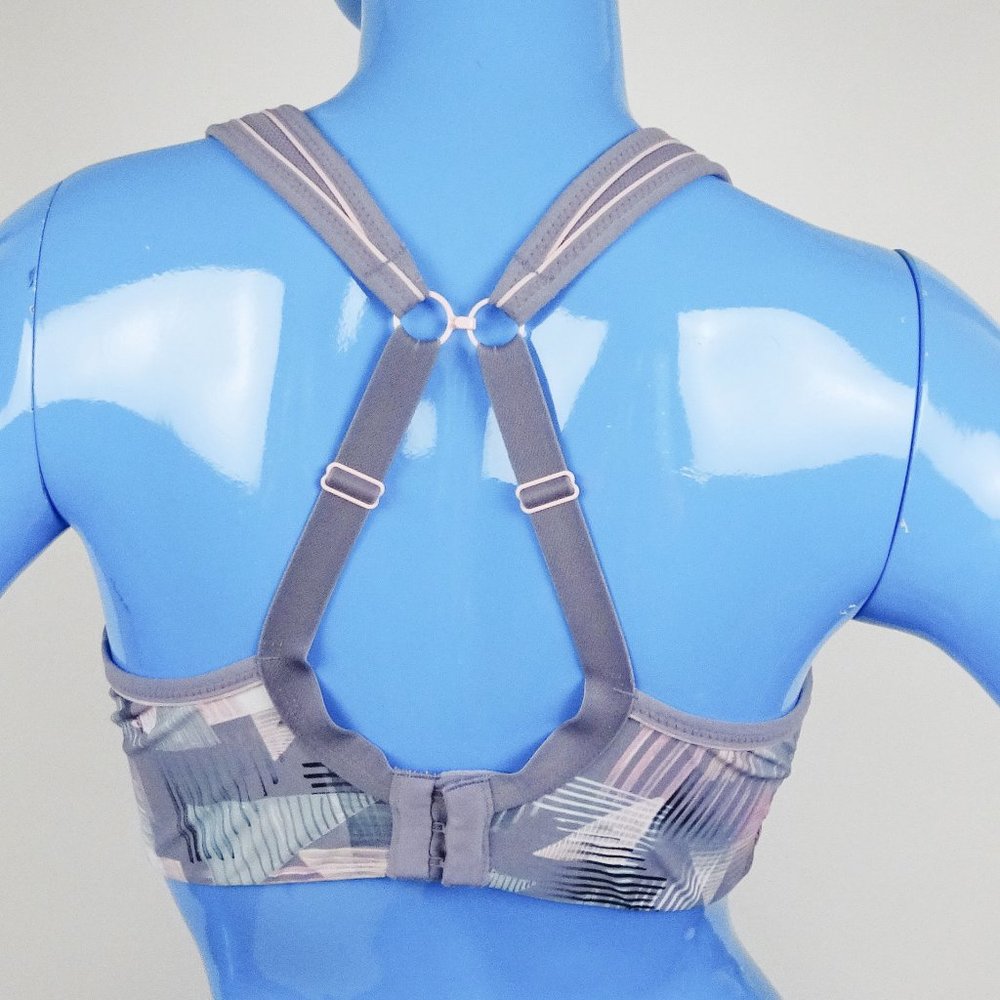 Panache Sports Bra 5021A 34FF 34 FF High Impact Full Support Underwire Abstract - Picture 6 of 6